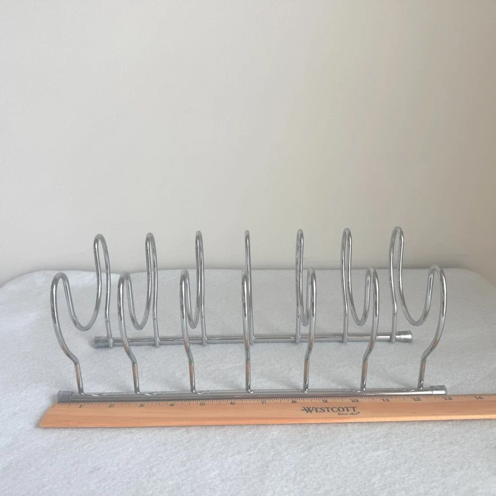 Spectrum Chrome Dish Or‎ Pan Divider Kitchen Cabinet Organizer Storage